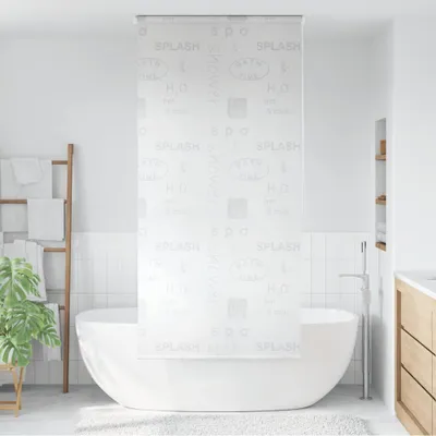 Immagine prodotto di Vidaxl Tenda a rullo per bagno 80x240 cm Spritzer