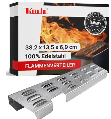 Produktbild von KOCH #105 Premium Flammenverteiler TURBOZONE 38,2 x 13,5 cm passend Enders Boston Pro 4IKTurbo