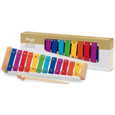 Immagine prodotto di Stagg META-K12 RB, metallofono, 12 pietre colorate