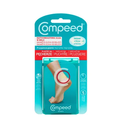 Zdjęcie produktu dla Plastry hydrokoloidowe Compeed na pęcherze średnie
