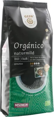Produktbild von Café Orgánico - Arabica Kaffee naturmild gemahlen Softpack 500g 6er Pack