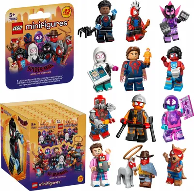 Zdjęcie produktu dla 71050 - LEGO Minifigures - Spider-Man: Poprzez multiwersum - 36 szt.
