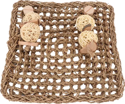 Obrázok produktu pre Pet Seagrass Mat Natural Woven Teeth Grinding Rabbits Bite Protector Mat for Guinea Pig Bunny