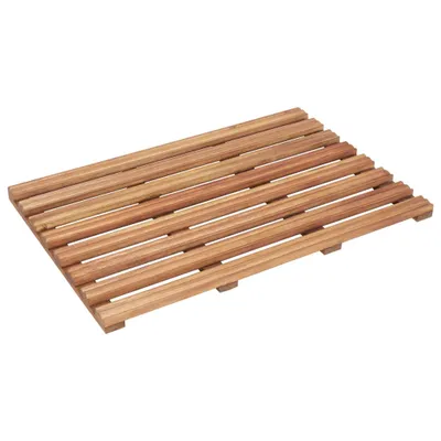 Produktbild von vidaXL Badematten 2 Stk. Massivholz Akazie 56 x 37 cm