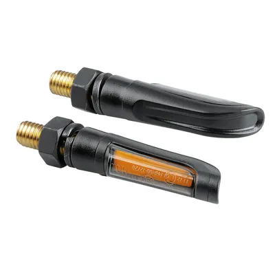 Immagine prodotto di Lampa LED nero chiodo indicatori moto omologati luce arancione