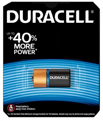 Produktbild von Batterie Lithium, CR123A, 3V Ultra, Bulk (1-Pack)