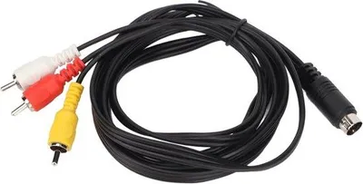 Image de Câble RCA de 18 m, fils rouge-blanc-jaune