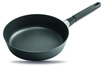 Zdjęcie produktu dla Patelnia wysoka Gastrolux Squalit szkło ceramiczne - 28cm - antracyt 30228Q