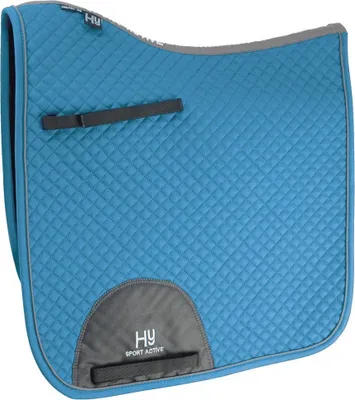 Produktbild von Hy Sport Active - Dressur-Schabracke BZ5527 (Cob/Full) (Aegean Blau)