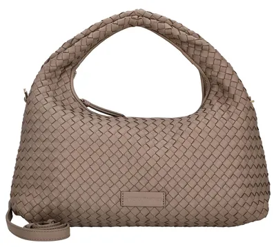 Produktbild von Les Visionnaires Sadie Grande Weave Silky - Henkeltasche 40 cm (cappuccino beige)