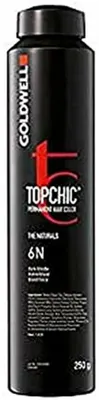 Produktbild von Goldwell Topchic The Naturals, Braun, 6NA, Dark Natural Ash Blonde, Unisex, 250 ml, Alle Haare