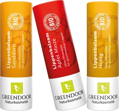 Produktbild von GREENDOOR Lippenpflege Set CLASSIC