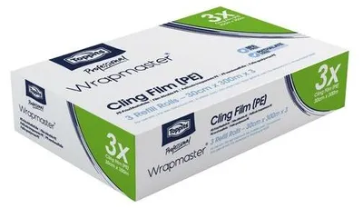 Wrapmaster geschmacks- und geruchsneutrale Frischhaltefolie 3000 Wrapmaster 18C14