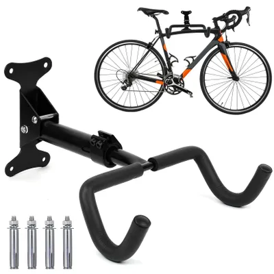 Immagine prodotto di Solidchoice - Ganci pieghevoli per biciclette da parete, con distanza regolabile