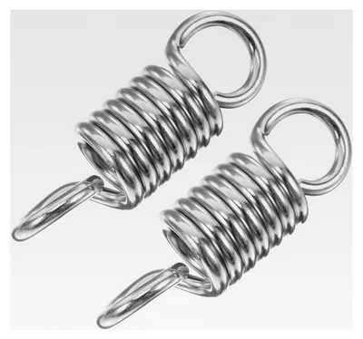 Produktbild von 2 Stück Hängesessel Ersatz Zugfeder Metall für Schaukelstuhl Aufhängung