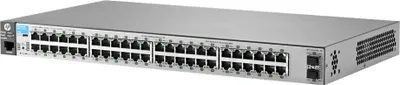 Produktbild von Hewlett Packard Enterprise 2530-48G-2SFP+, gemanaged, L2, Gigabit Ethernet (10/100/1000), Vollduplex