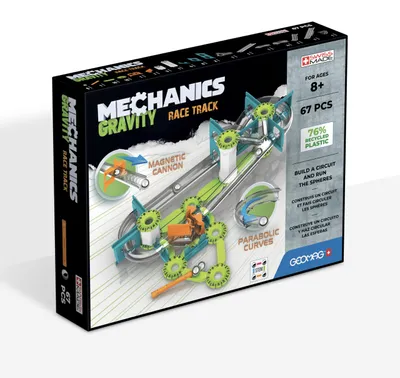 Image de Geomag Mechanics Gravity Race Track 67 Pièces