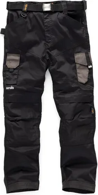 Obrázek produktu pro Scruffs - Pánské pracovní kalhoty "Pro Flex" RW8792 (36L) (černá)