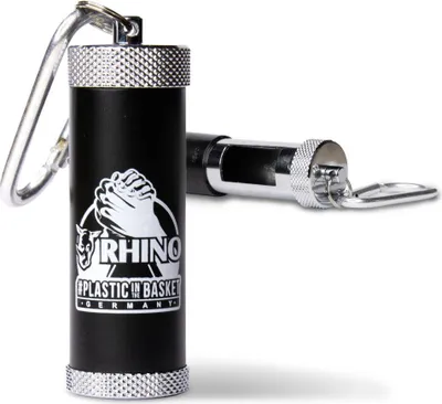 Zdjęcie produktu dla Popielniczka Rhino PITB czarna/srebrna