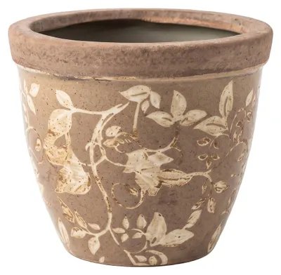 Produktbild von Clayre & Eef Blumentopf Braun Keramik