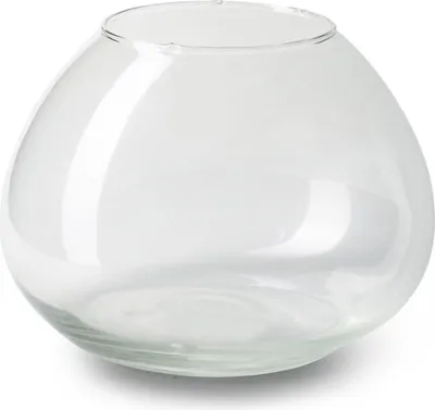 Produktbild von Kugelvase Teelichthalter DALLAS konisch H. 15cm D. 20cm transparent Jodeco Glas