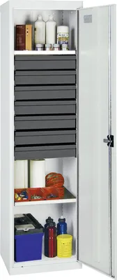 Zdjęcie produktu dla Szafa narzędziowa 7 SL 2 WA1800x500x500 mm szara