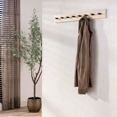 Produktbild von Hoyz Collection - Travino Garderobenständer mit 8 Haken - Travertinkeramik
