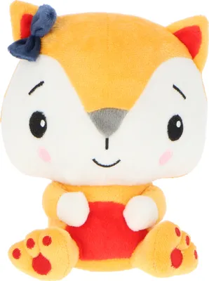 Image de Doux animal en peluche pour bébé - Ami doux pour câlins et jeux Renard