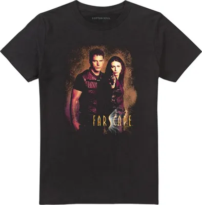 Productafbeelding van Farscape - "Wanted" T-shirt voor heren/dames, uni model, TV22094 (5XL) (zwart)