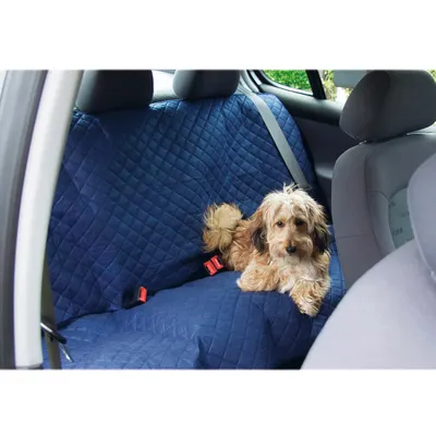 Produktbild von Beeztees Hundedecke Autoschondecke Deluxe 140x120 cm Blau 705208