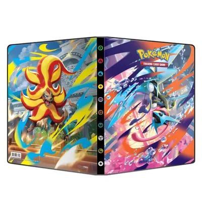 Produktbild von Mega-Quajutsu & Mega-Pyroleo | Sammel-Album A4 für 252 Karten Pokemon
