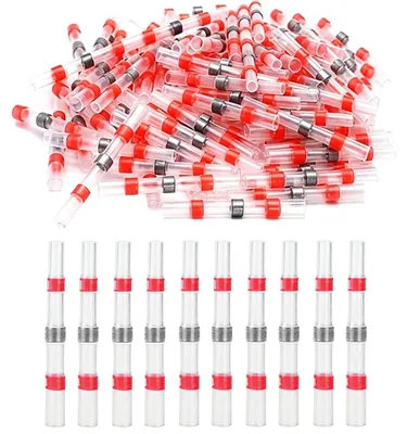 130 Lötverbinder, rot, wasserdicht, Kabelverbinder