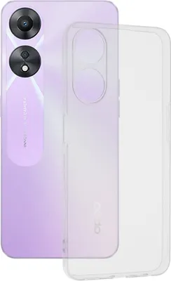 Zdjęcie produktu dla Techsuit przezroczyste etui do Oppo A58 5G A78 5G - transparentne