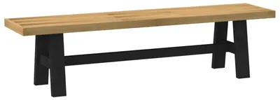 Obrázek produktu pro vidaXL Jídelní lavice NOAIN 160 x 41 x 45 cm Masivní borové dřevo v přírodní barvě