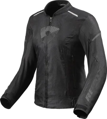 Zdjęcie produktu dla Damska tekstylna kurtka motocyklowa Revit Sprint H2O, czarny/ciemnoszary, 40