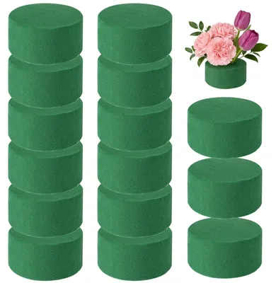 Productafbeelding van Bloemenschuim - 15 stuks bloemenvulling voor kunstbloemen - 8 x 4 cm