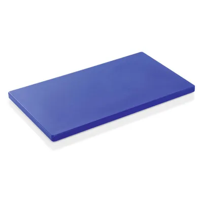 Image de Planche à découper HACCP, plastique, 50x30x2 cm, couleurs au choix, antidérapante : Bleu Variante : Bleu