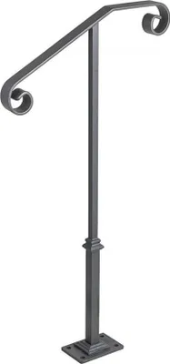 Produktbild von Metallene Treppenleiter - 1-2 Stufen - 36 Zoll Höhe - Einfache Leiter