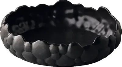 Obrázok produktu pre STUDIO RAW Bubble Schüssel gewölbt, schwarz, ø: 200 mm