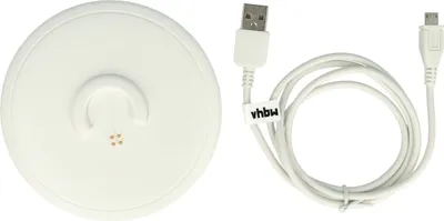 Produktbild von vhbw Ladestation kompatibel mit Bose SoundLink Revolve+, Revolve Lautsprecher - Inkl. Micro USB Kabel 95 cm Weiß
