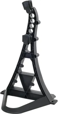 Produktbild von Hebie 0698E mobiler Fahrradständer 'Turrix', Kunststoff, universell einstellbar, schwarz