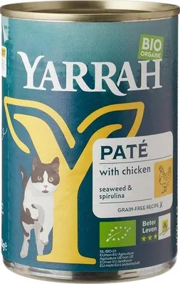 Productafbeelding van Yarrah Kat Paté met Kip (400 gr)