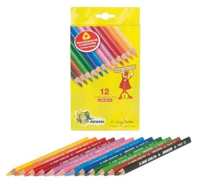 Produktbild von Farbstift Jolly X-Big Delta 12er 3399-0001 von JOLLY