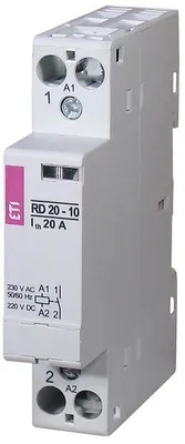Produktbild von ETI Installationsschütz RD 20-01-230V AC/DC, 20A REG