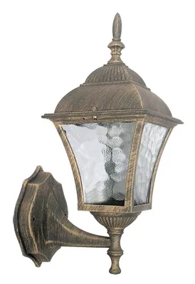 Produktbild von Rabalux 8392 Außenwandleuchte Toscana, E27, gold, rund, Klassisch, IP43, ø205mm