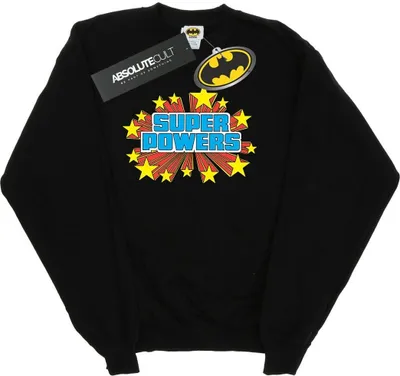 Produktbild von DC Comics - "Super Powers" Sweatshirt für Herren BI19481 (XXL) (Schwarz)