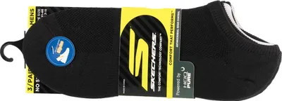 Produktbild von Skechers 3pk Mens Microfier S101715-HBLK