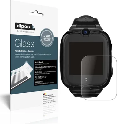 Produktbild von 2x Schutzfolie für Xplora XGO 2 matt - Anti-Shock 9H Folie dipos Glass Kunststoffglas