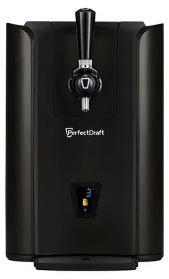 Produktbild von Perfect Draft Pro Bierzapfanlage schwarz für 6 l Party Fässer