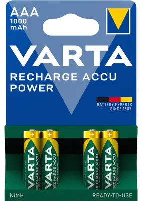 Immagine prodotto di Varta Akku RECHARGE Power AAA HR03 1000mAh 4St.